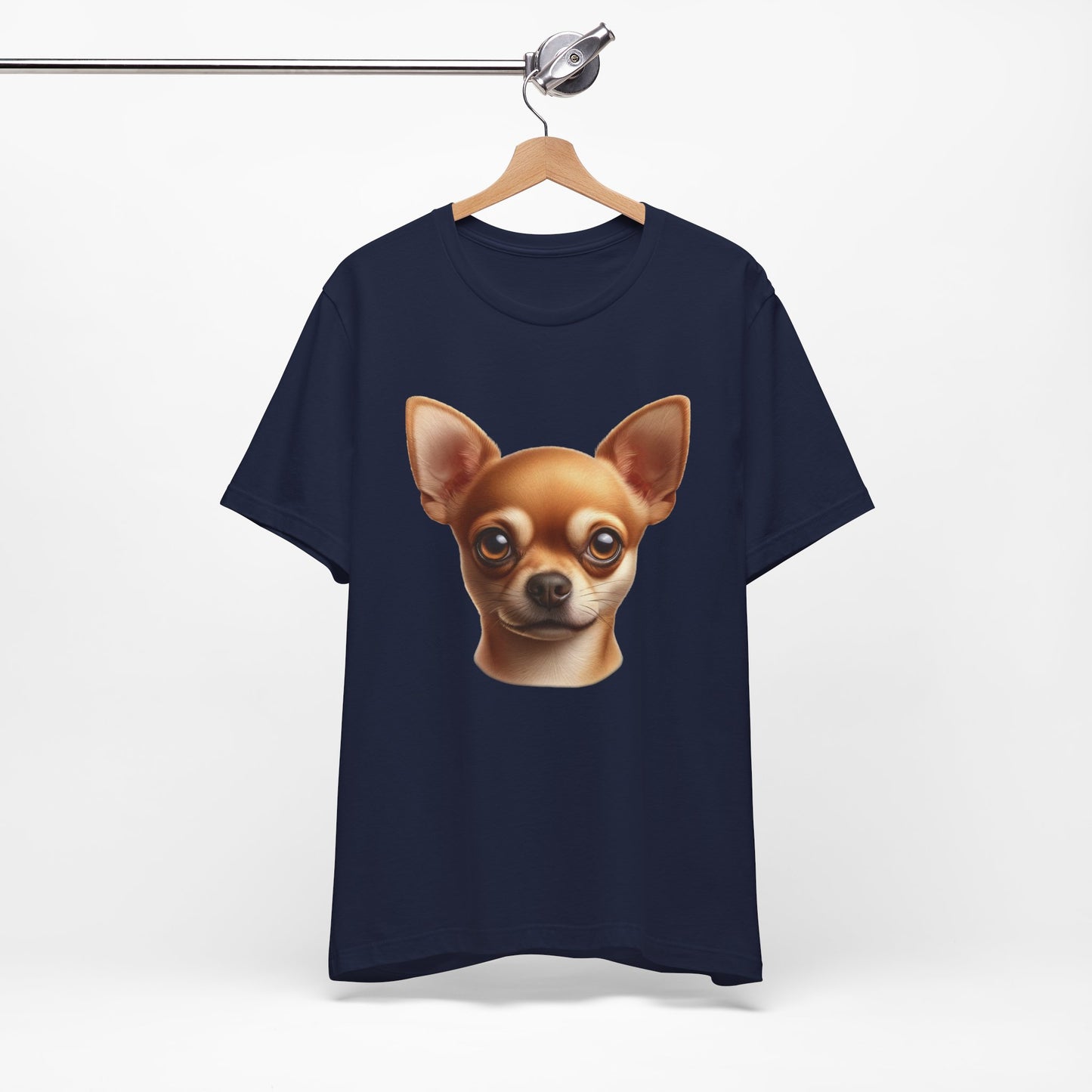 Chihuahua Fawn Smooth Coat Realistic Graphic Tee