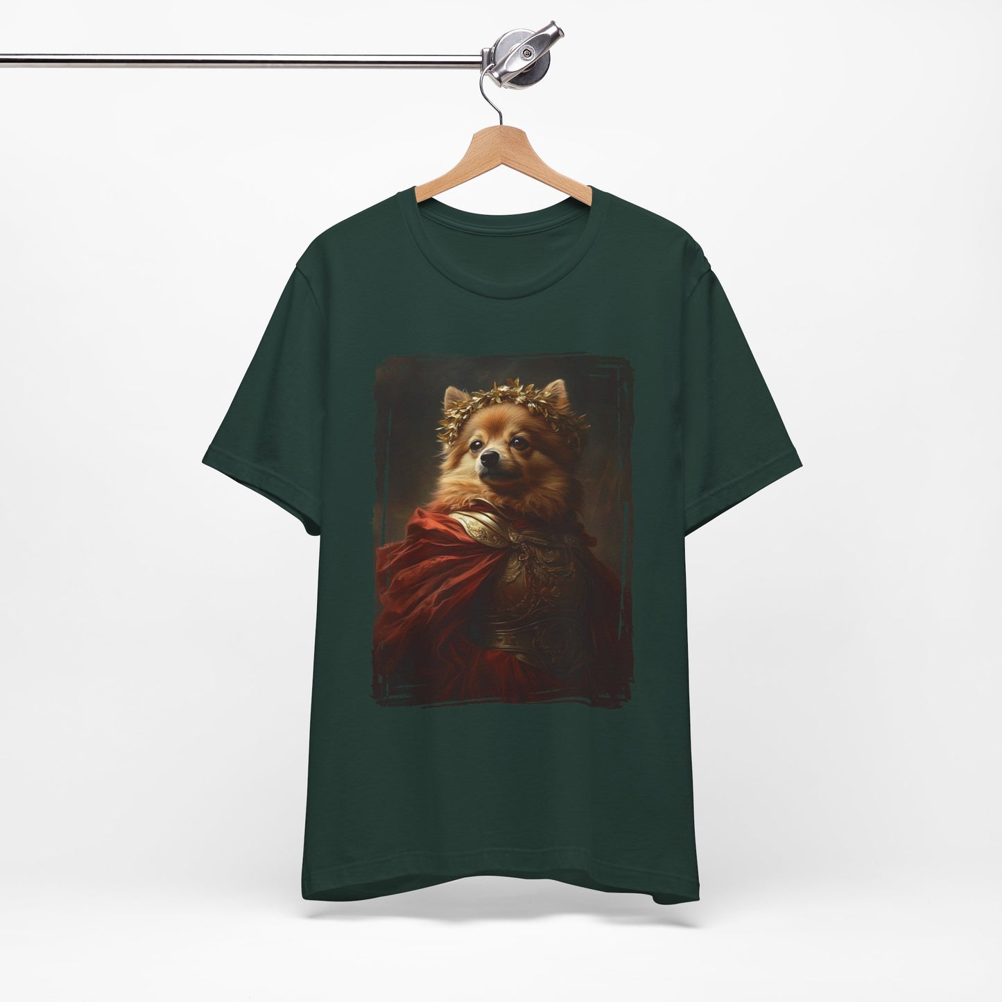 Pomeranian Roman Emperor Graphic Tee