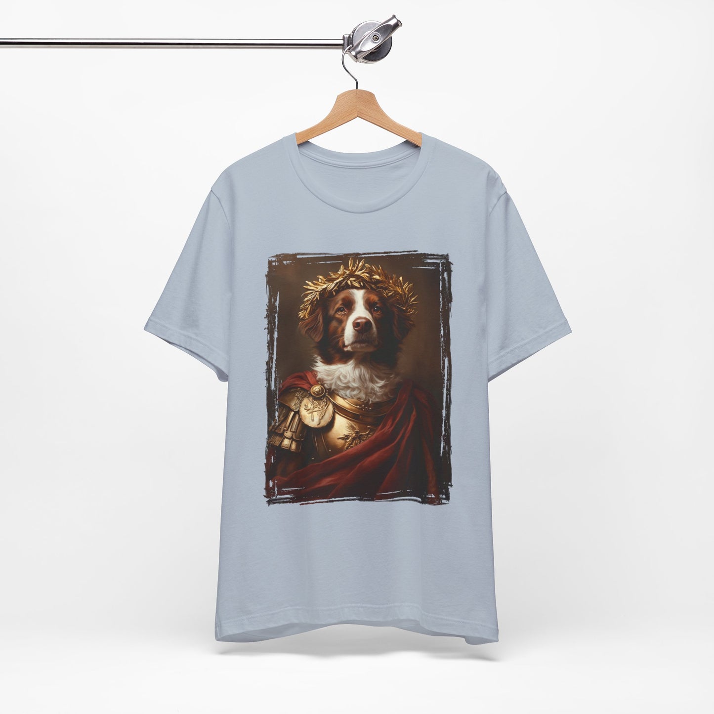 Brittany Spaniel Roman Emperor Graphic Tee