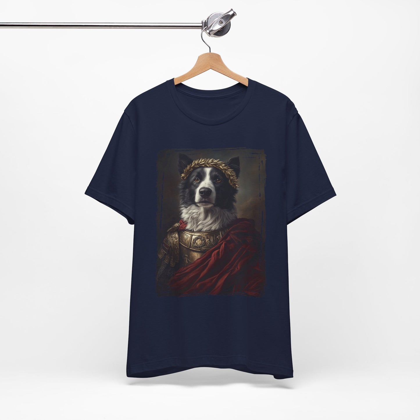 Border Collie Roman Emperor Graphic Tee