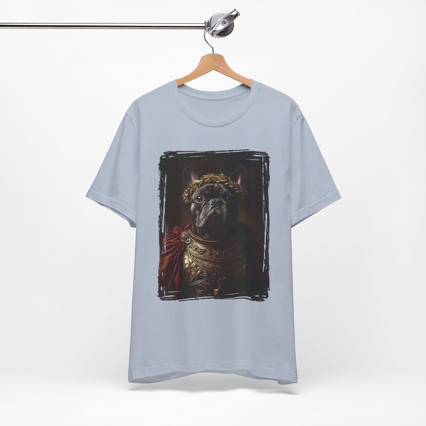 French Bulldog Roman Emperor Graphic Tee