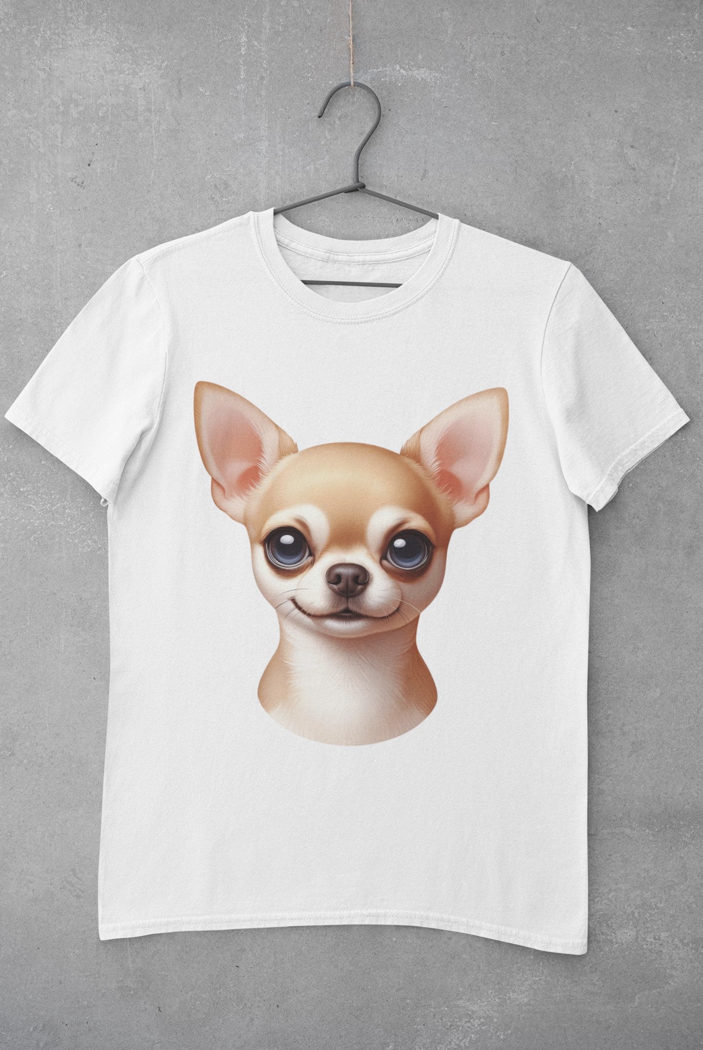 Chihuahua Fawn Smooth Coat Cartoon Graphic Tee