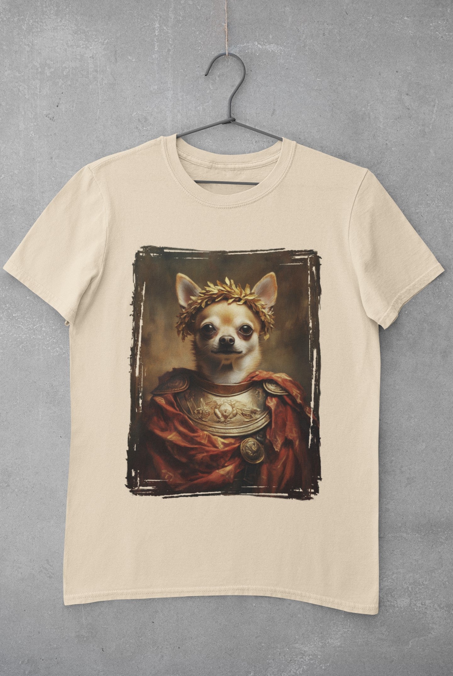 Chihuahua Roman Emperor Graphic Tee