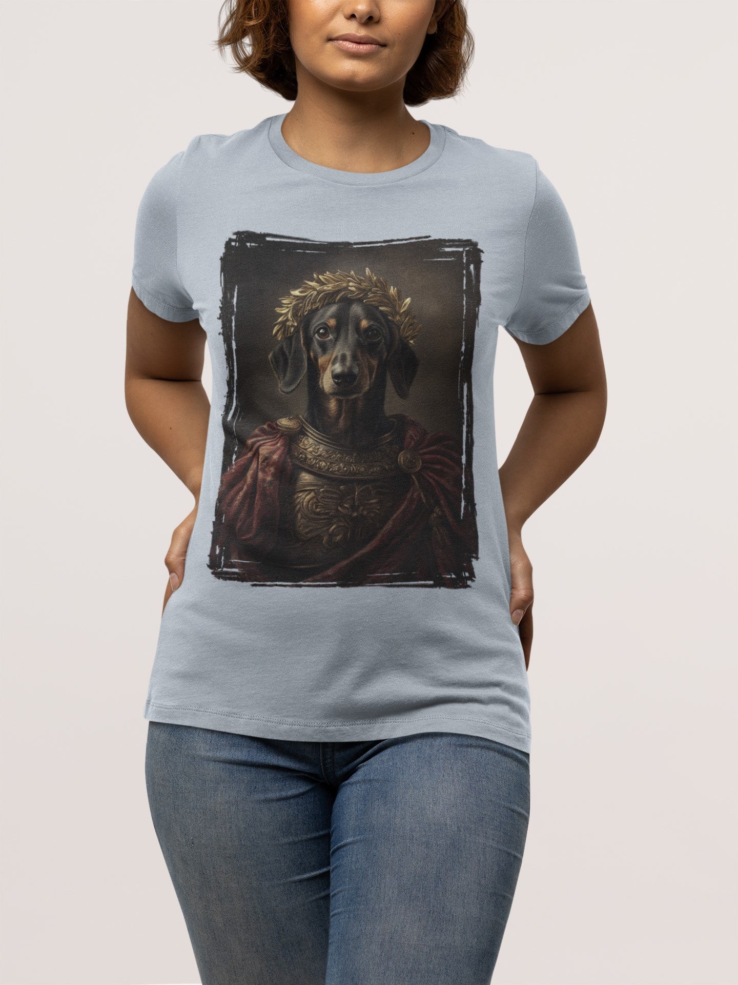 Dachshund Roman Emperor Graphic Tee