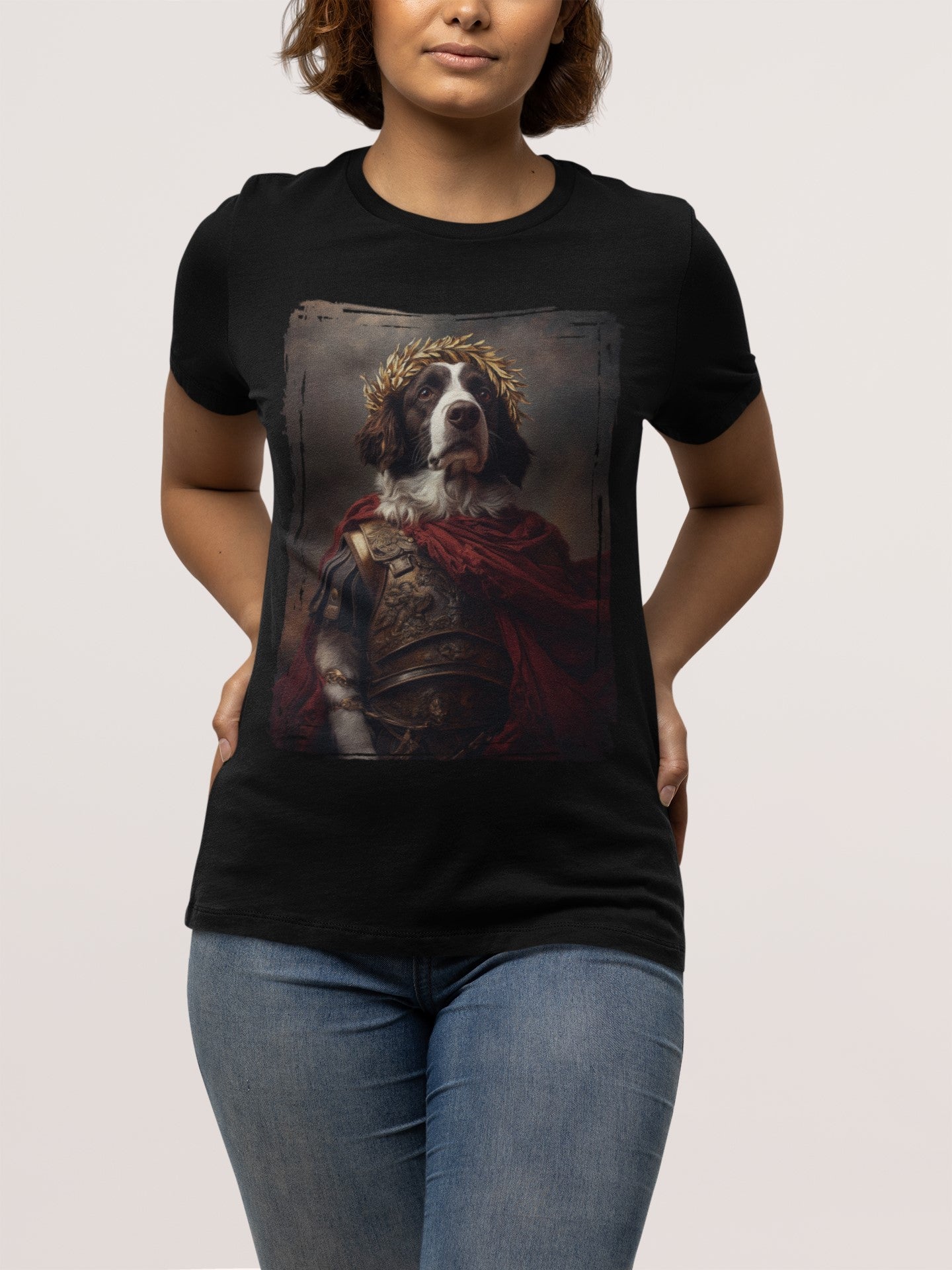 English Springer Spaniel Roman Emperor Graphic Tee