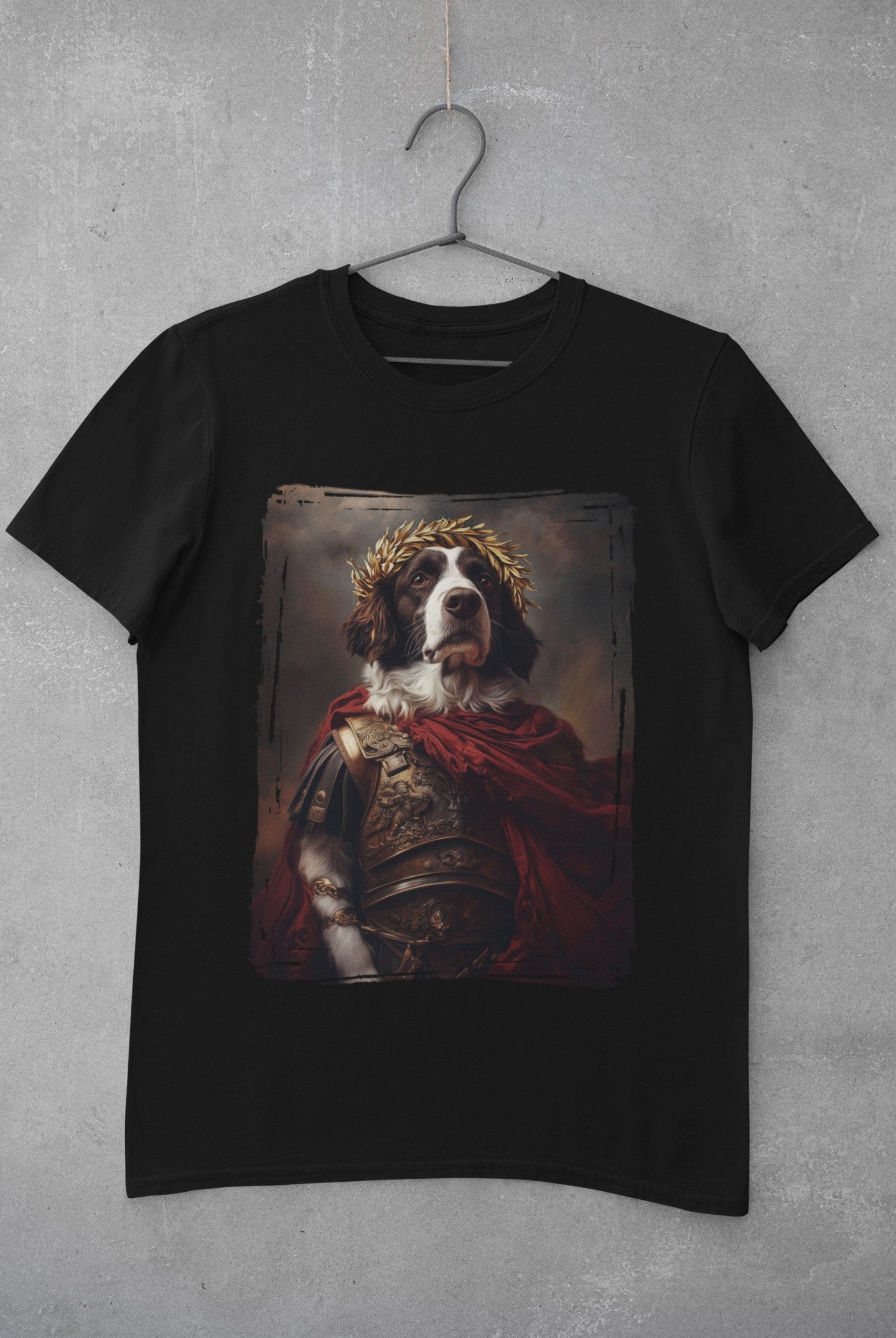 English Springer Spaniel Roman Emperor Graphic Tee