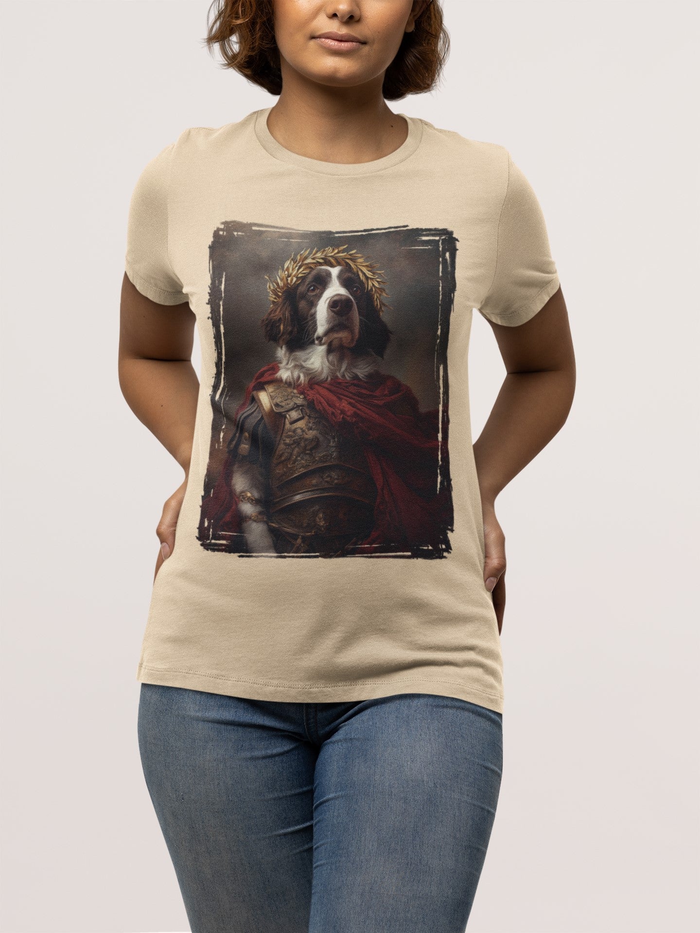 English Springer Spaniel Roman Emperor Graphic Tee