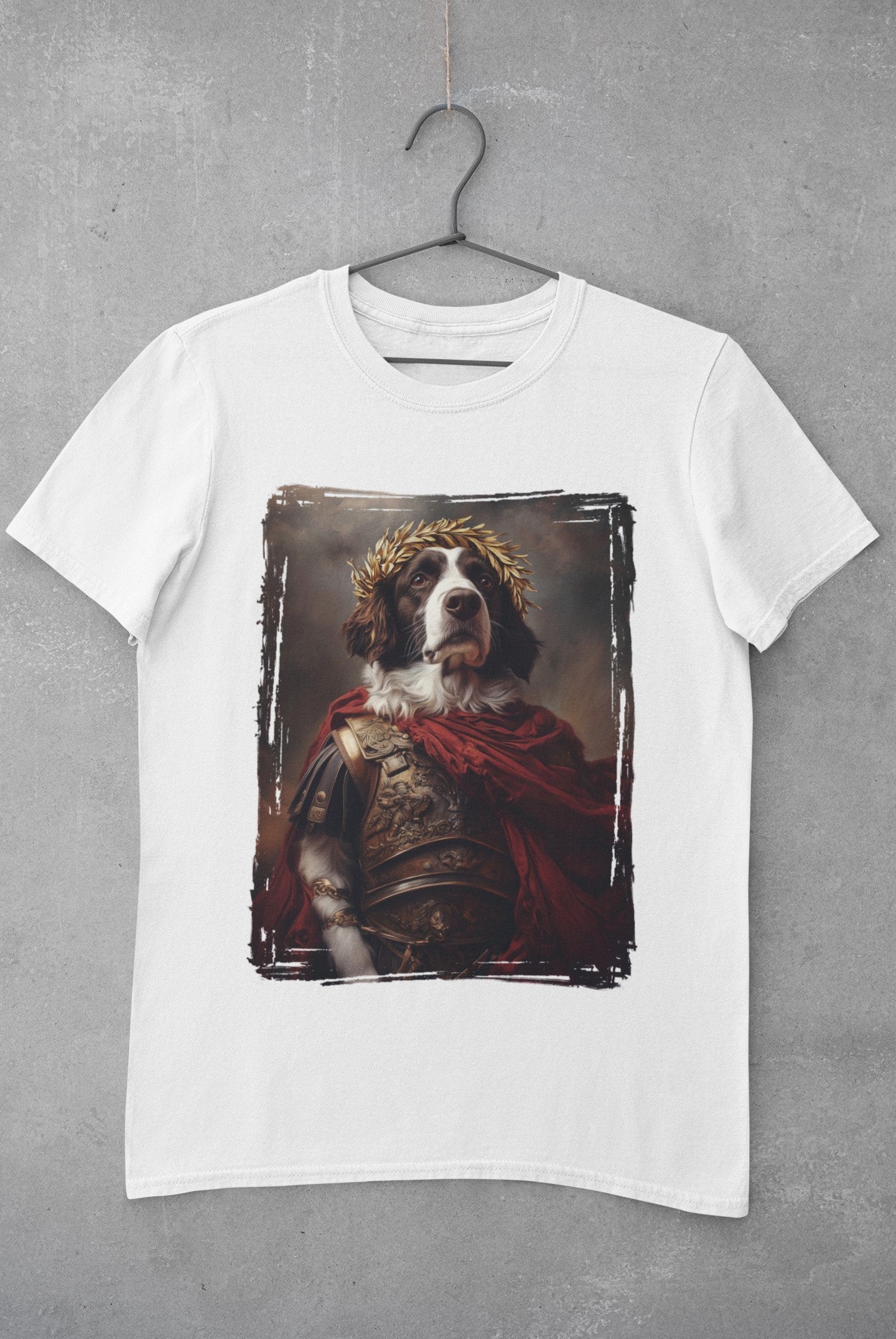 English Springer Spaniel Roman Emperor Graphic Tee