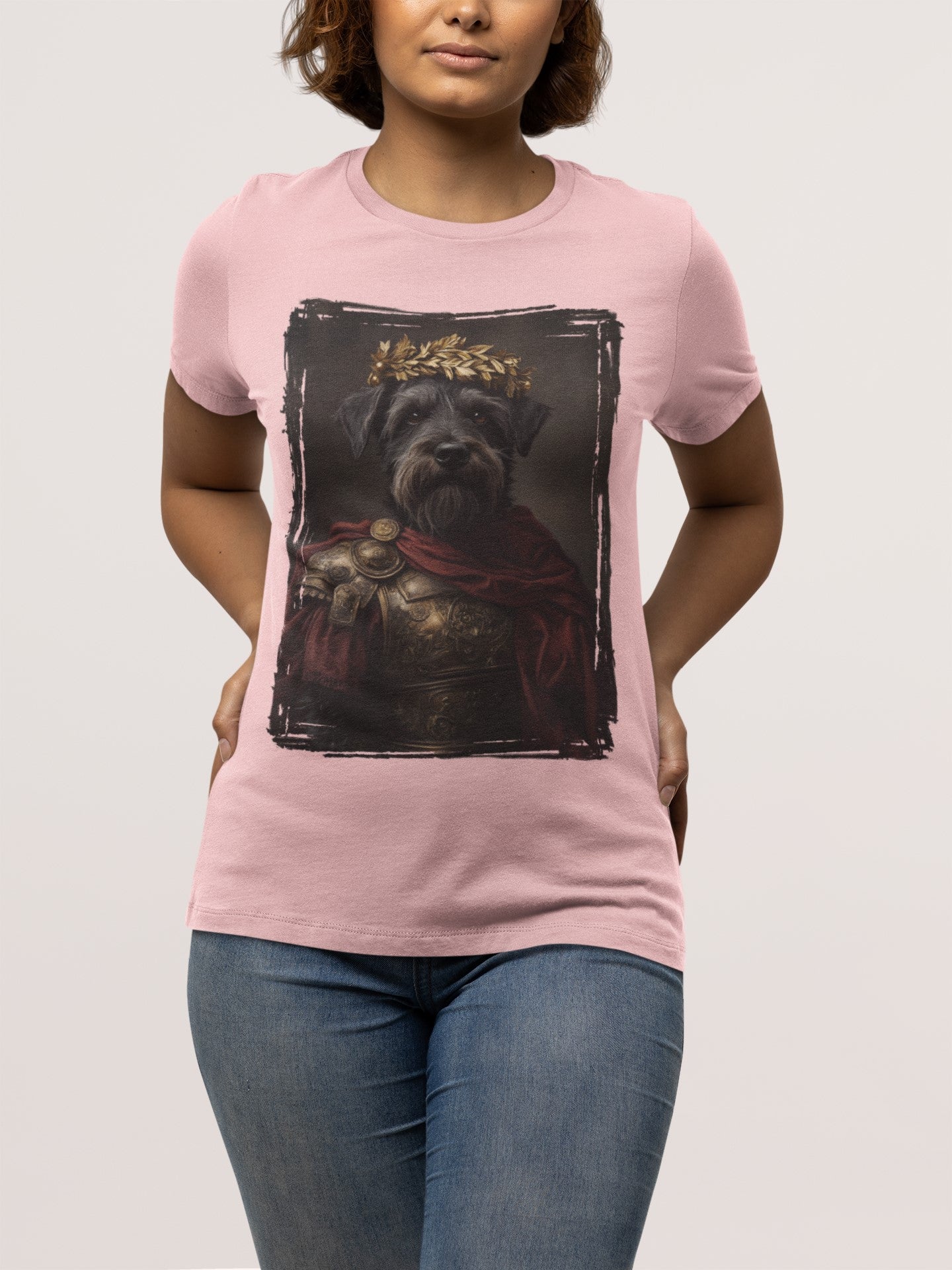 Miniature Schnauzer Roman Emperor Graphic Tee