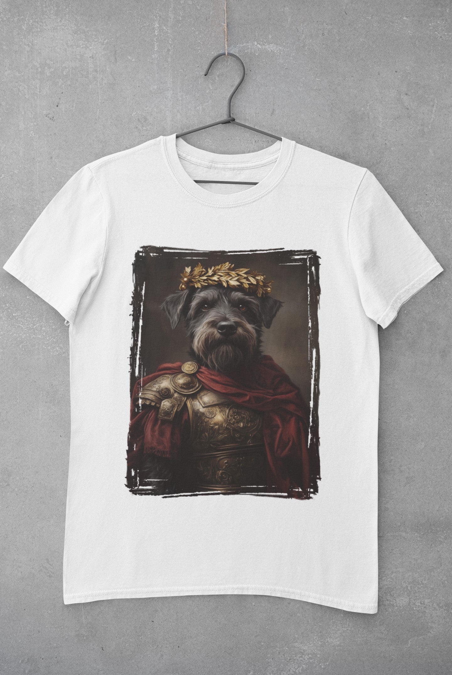 Miniature Schnauzer Roman Emperor Graphic Tee