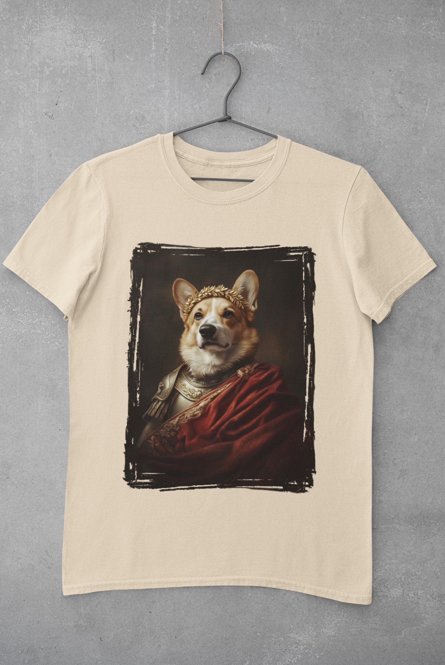 Pembroke Welsh Corgi Roman Emperor Graphic Tee