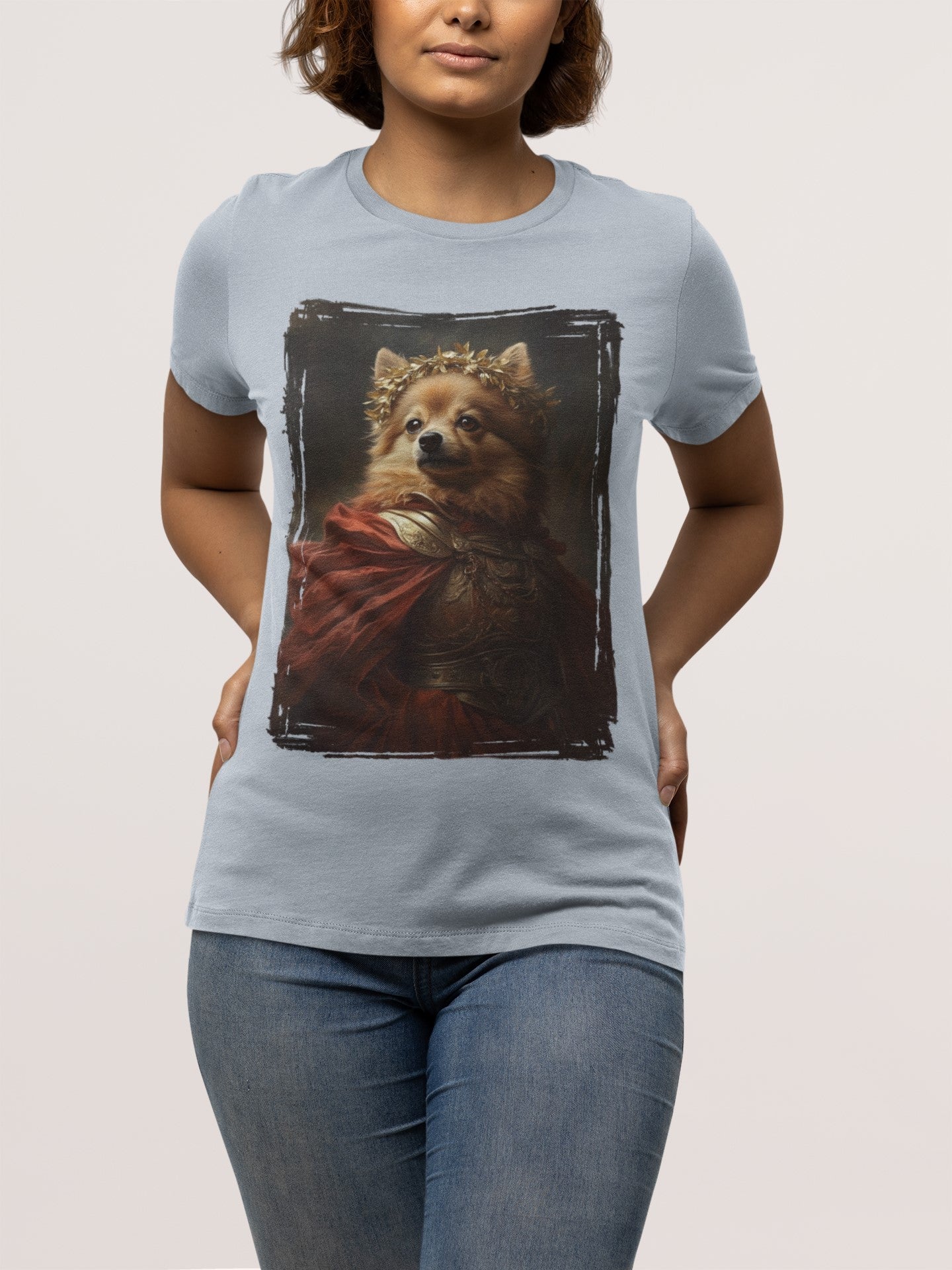 Pomeranian Roman Emperor Graphic Tee