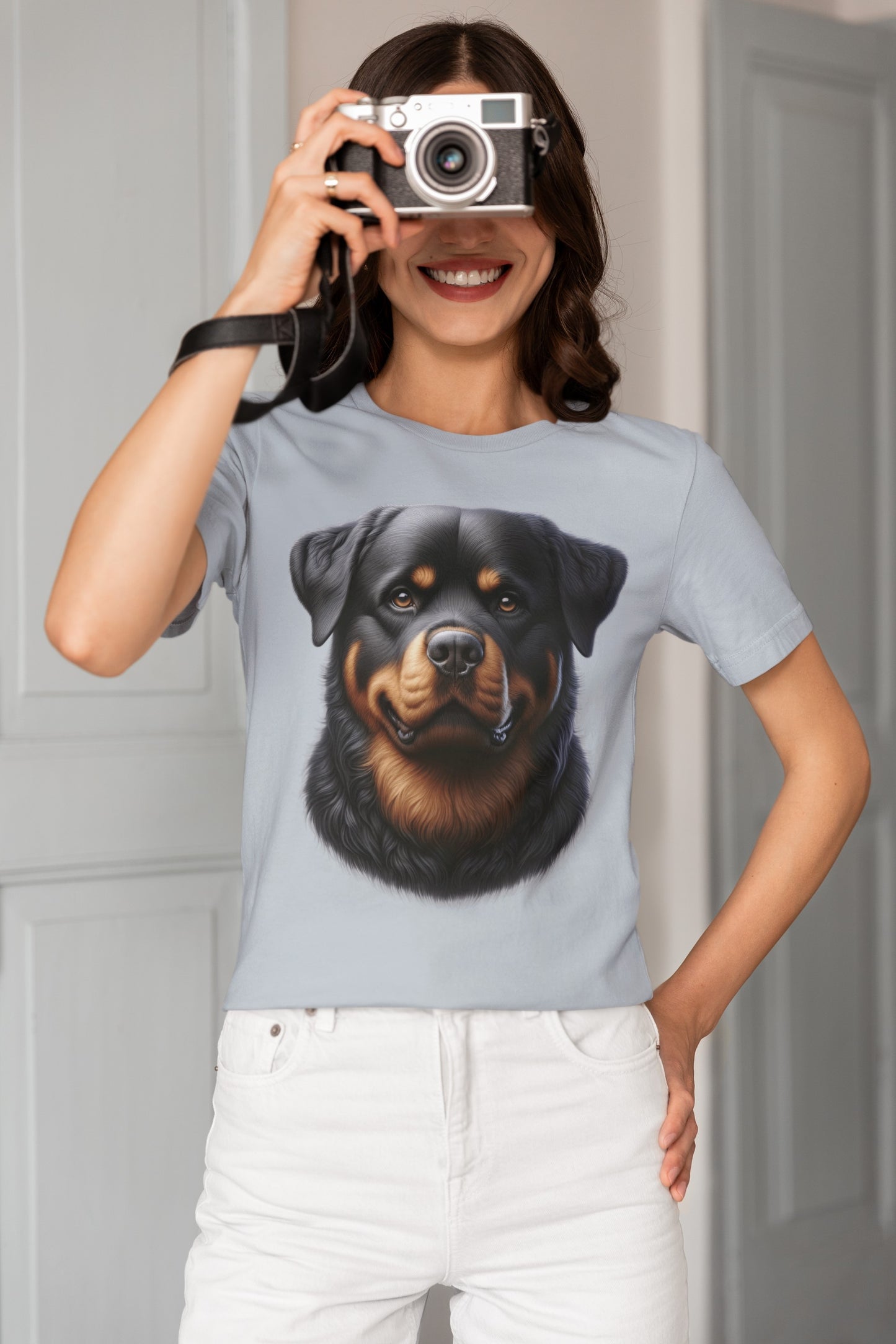 Rottweiler Realistic Graphic Tee