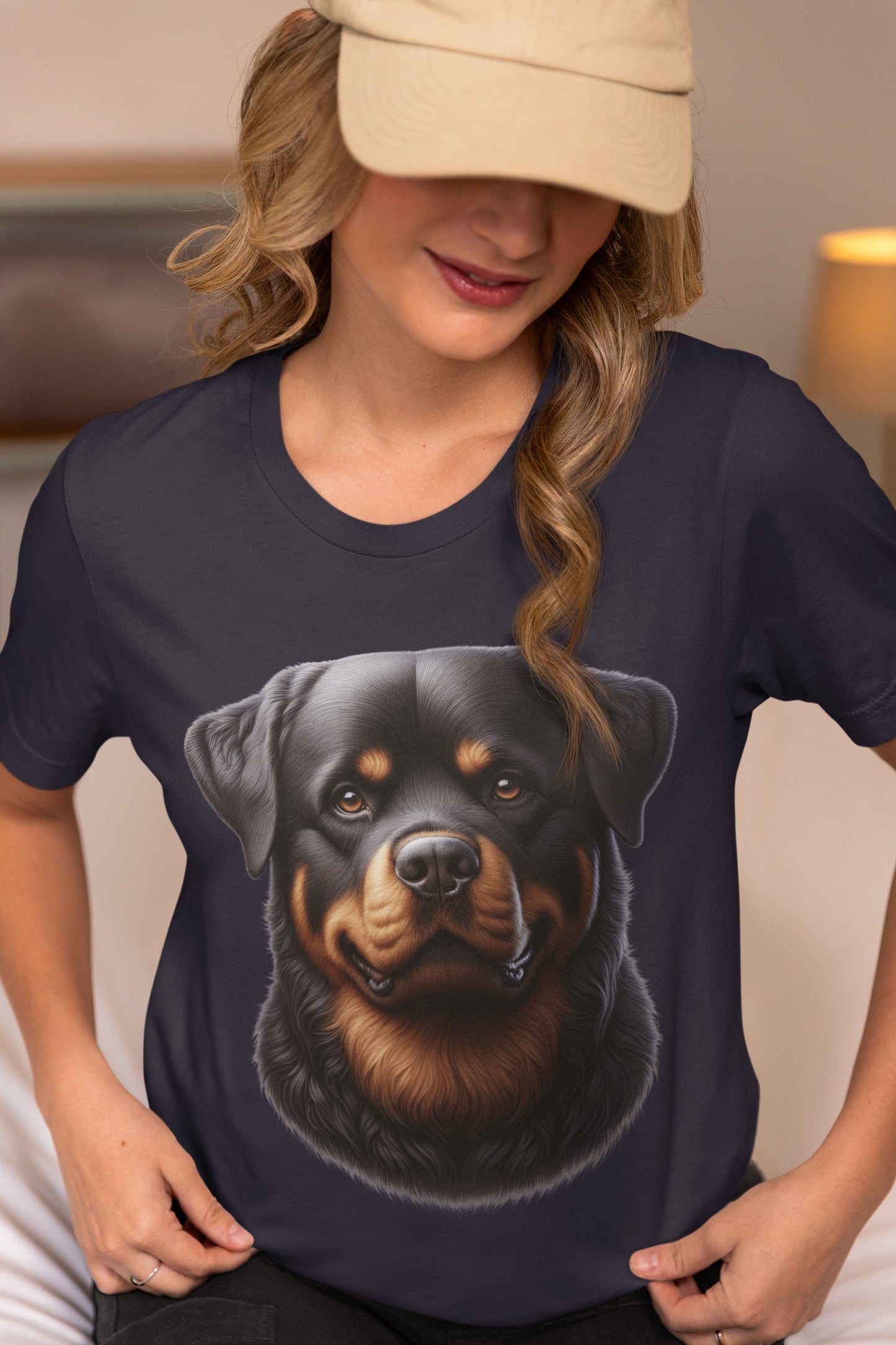 Rottweiler Realistic Graphic Tee