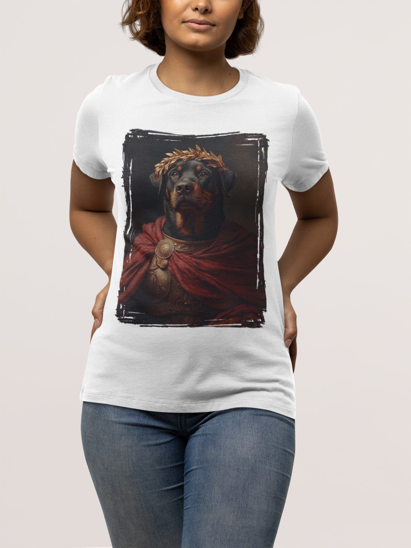 Rottweiler Roman Emperor Graphic Tee