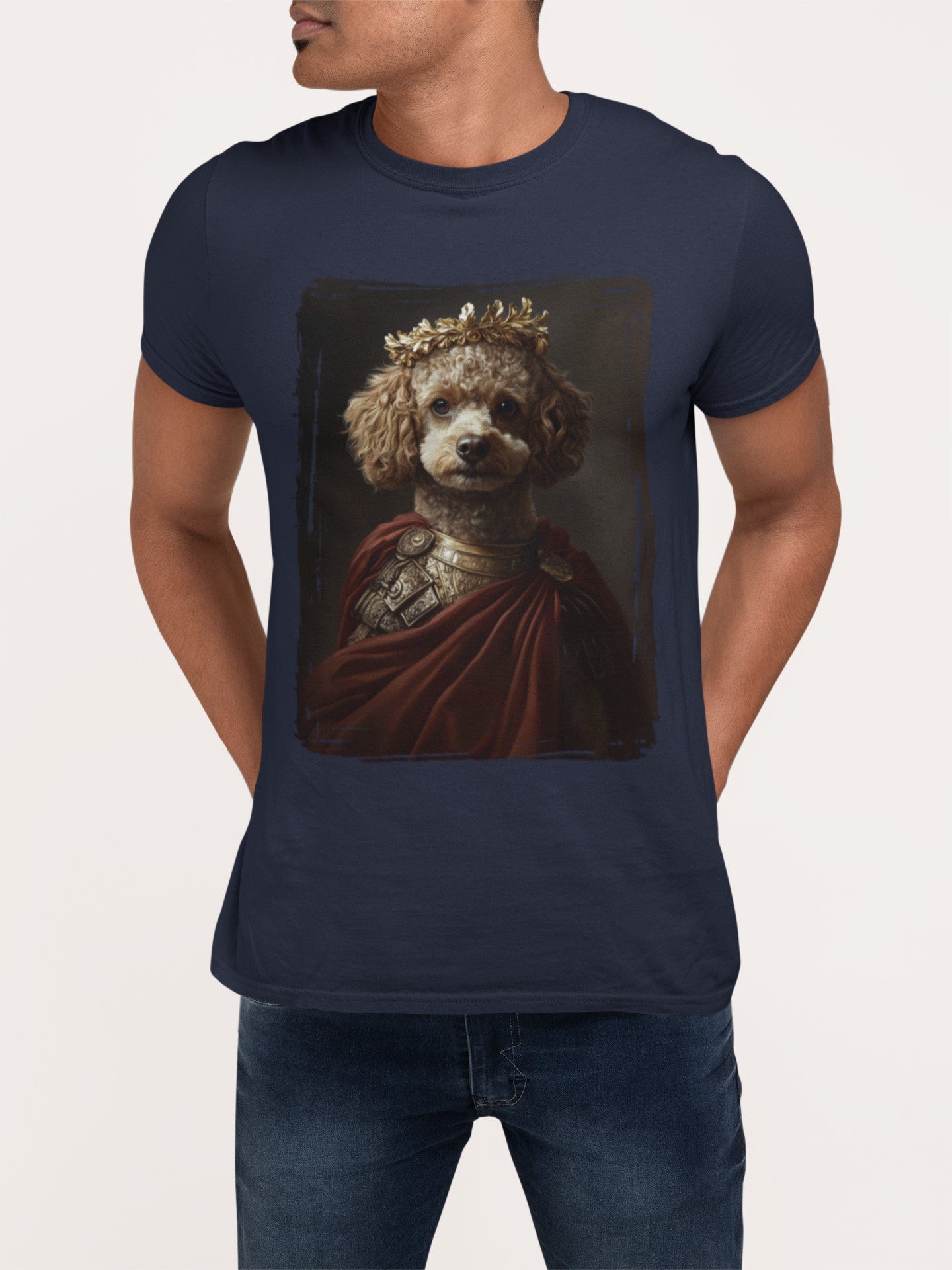 Toy Poodle Roman Emperor Graphic Tee
