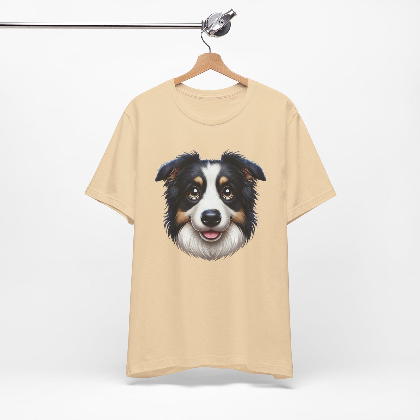 Australian Shepherd Black Tri Cartoon Graphic Tee