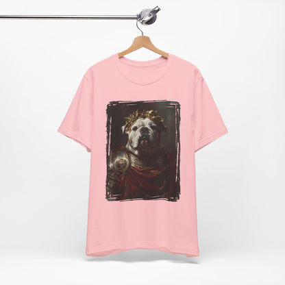 English Bulldog Roman Emperor Graphic Tee