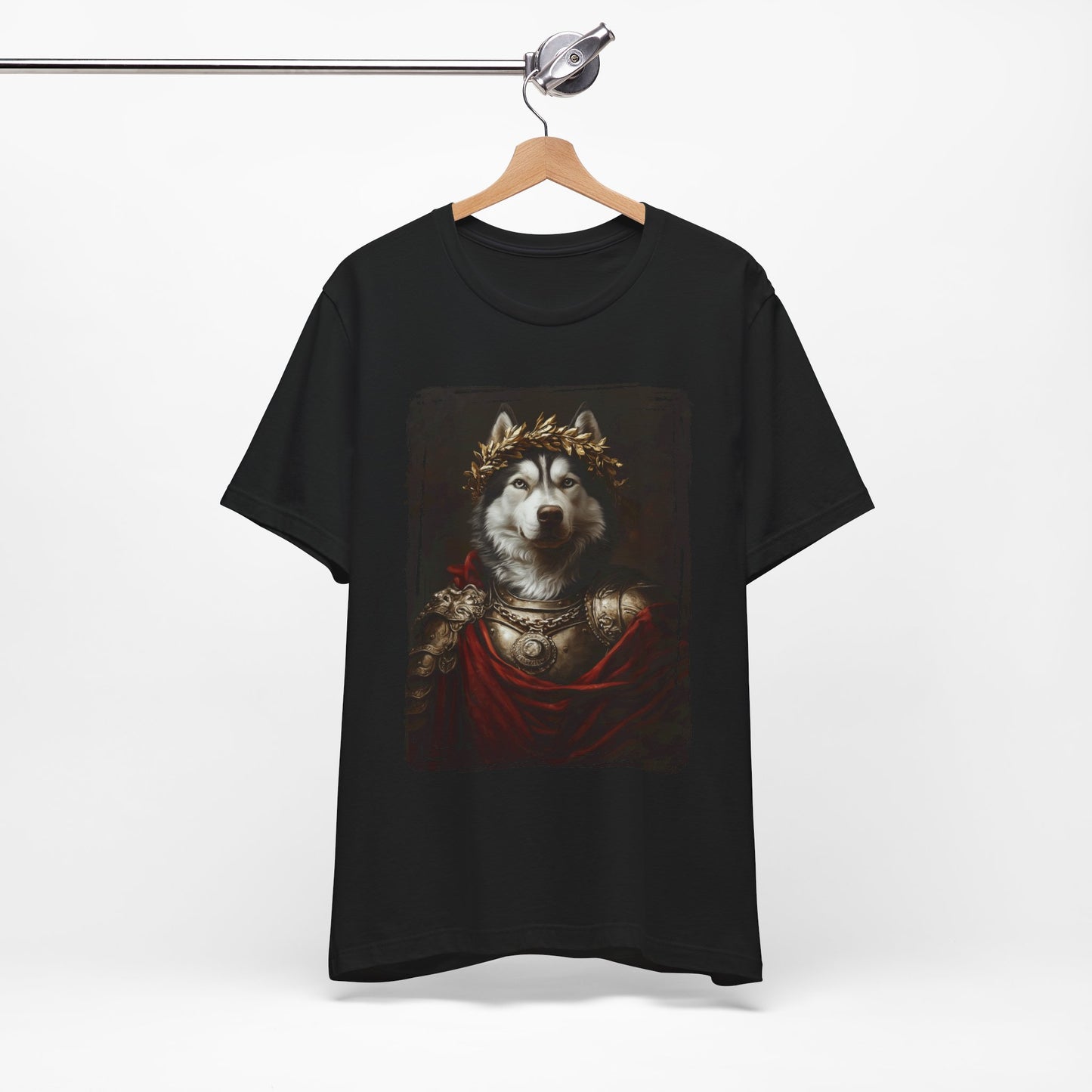 Siberian Husky Roman Emperor Graphic Tee