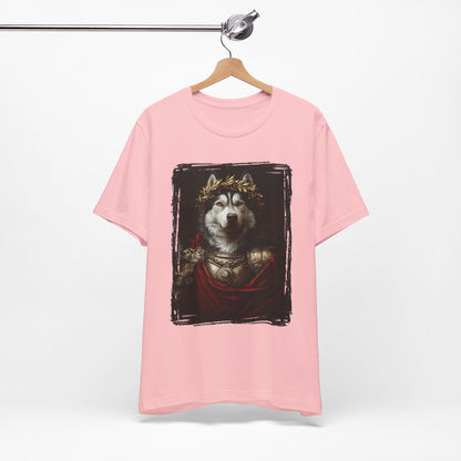 Siberian Husky Roman Emperor Graphic Tee