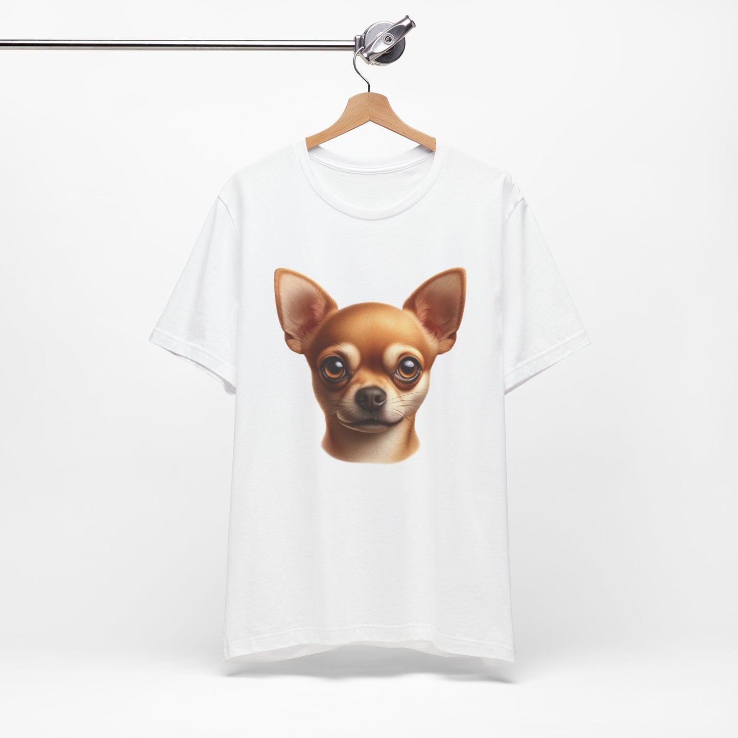 Chihuahua Fawn Smooth Coat Realistic Graphic Tee