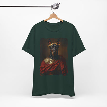 Doberman Pinscher Roman Emperor Graphic Tee