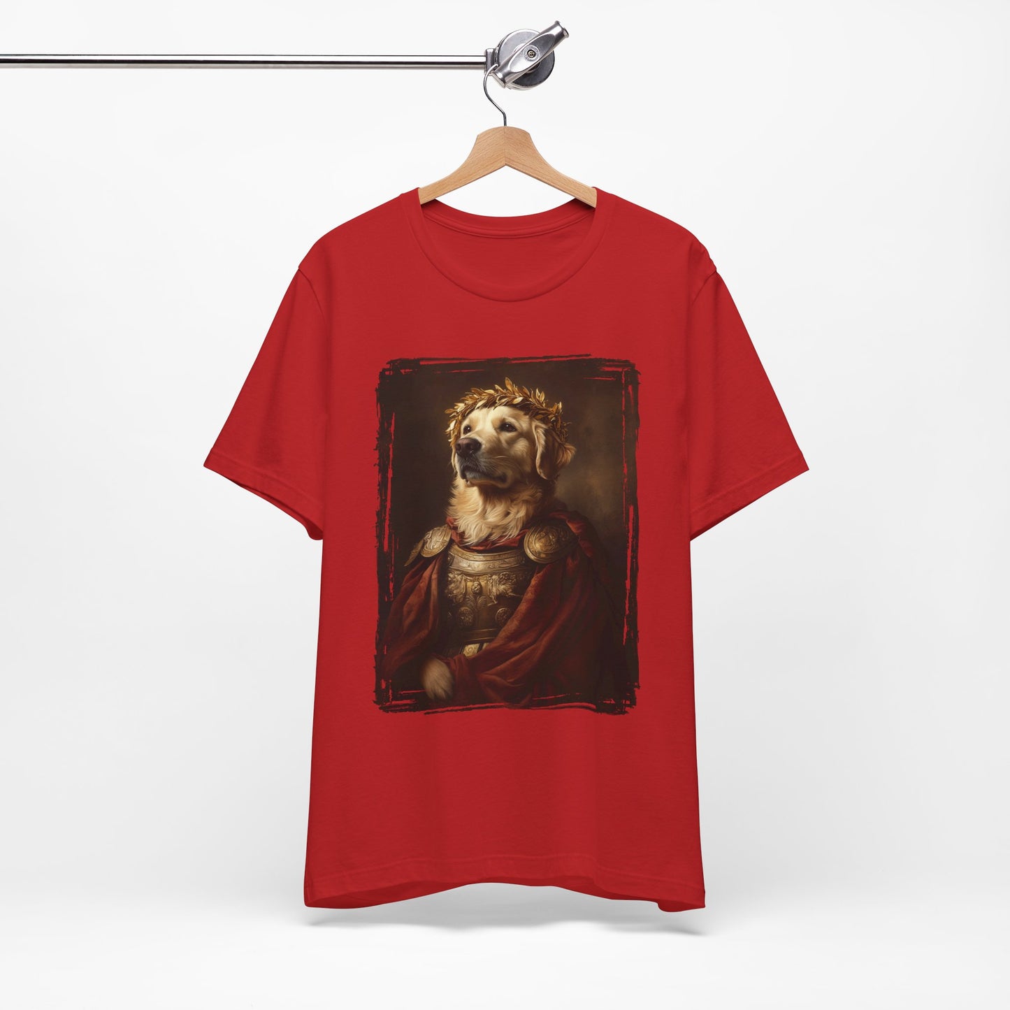 Golden Retriever Roman Emperor Graphic Tee