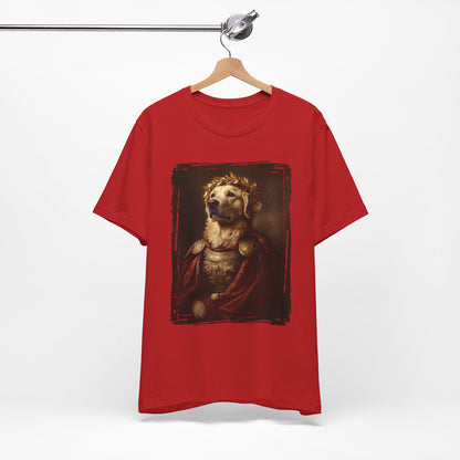 Golden Retriever Roman Emperor Graphic Tee