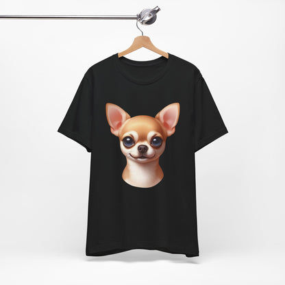 Chihuahua Fawn Smooth Coat Cartoon Graphic Tee