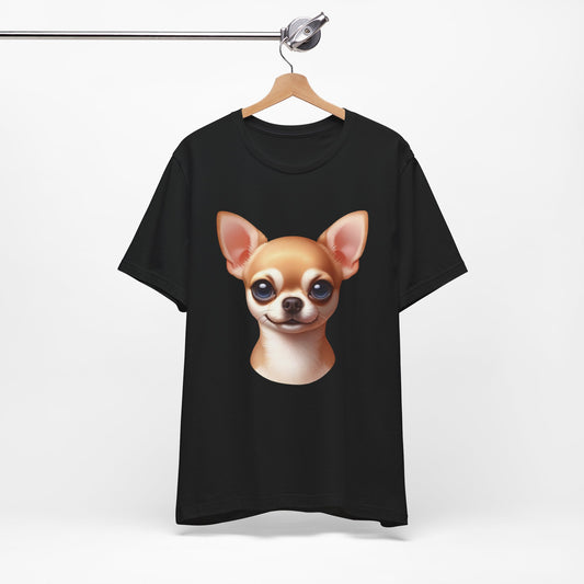 Chihuahua Fawn Smooth Coat Cartoon Graphic Tee