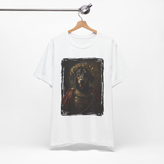 Dachshund Roman Emperor Graphic Tee