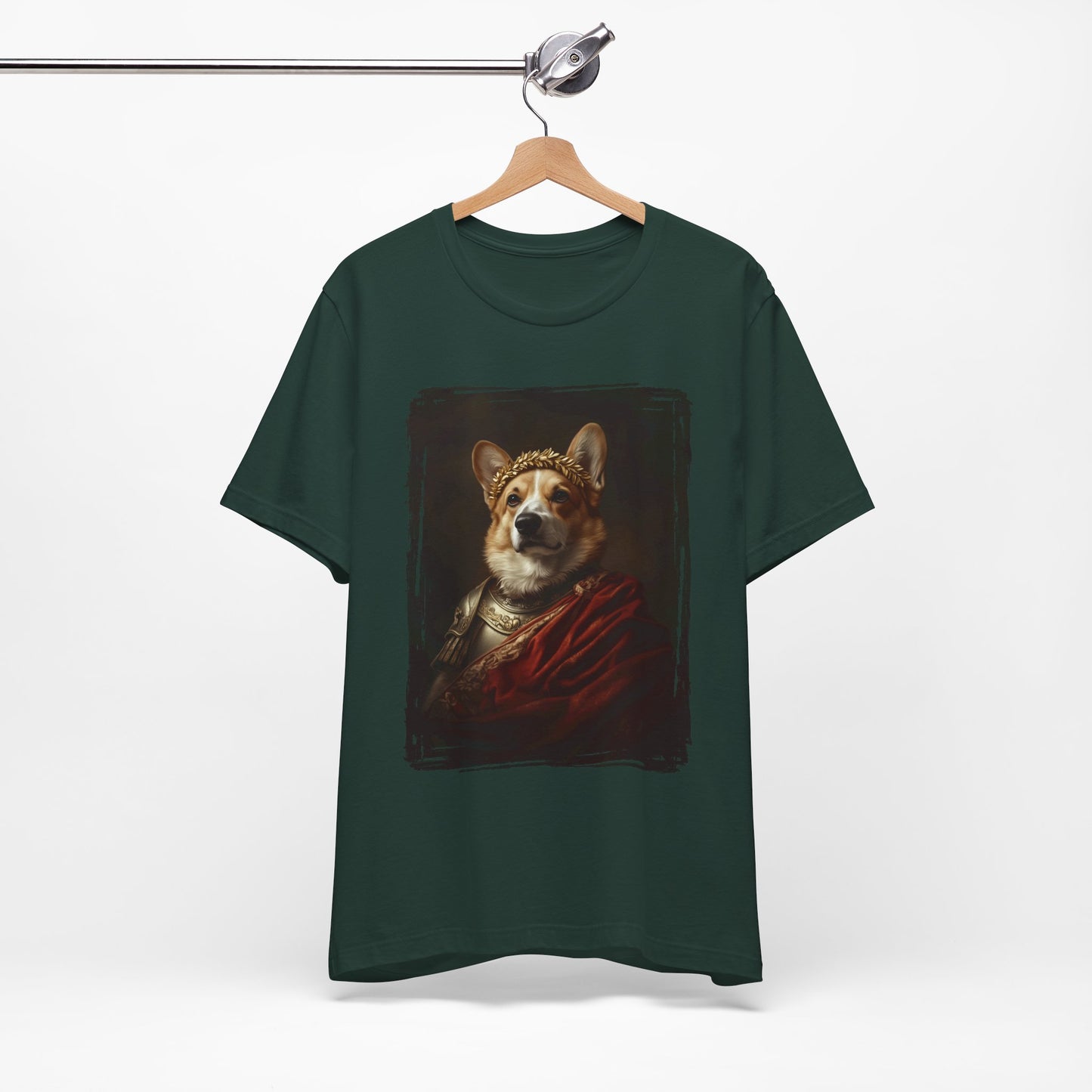 Pembroke Welsh Corgi Roman Emperor Graphic Tee