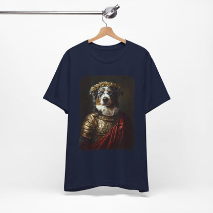 Australian Shepherd Roman Emperor Graphic Tee