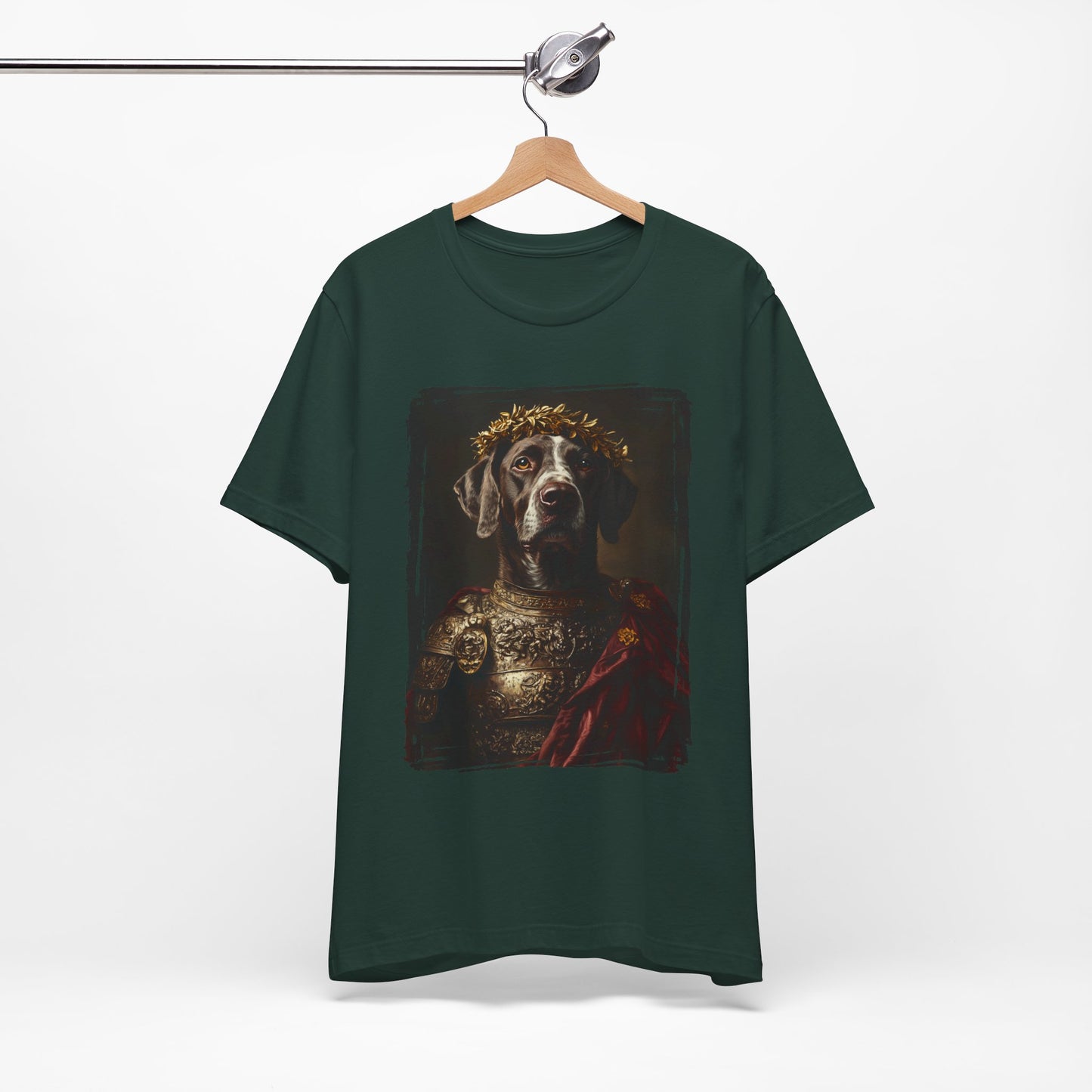 German Shorthaired Pointer Roman Emperor Graphic Tee