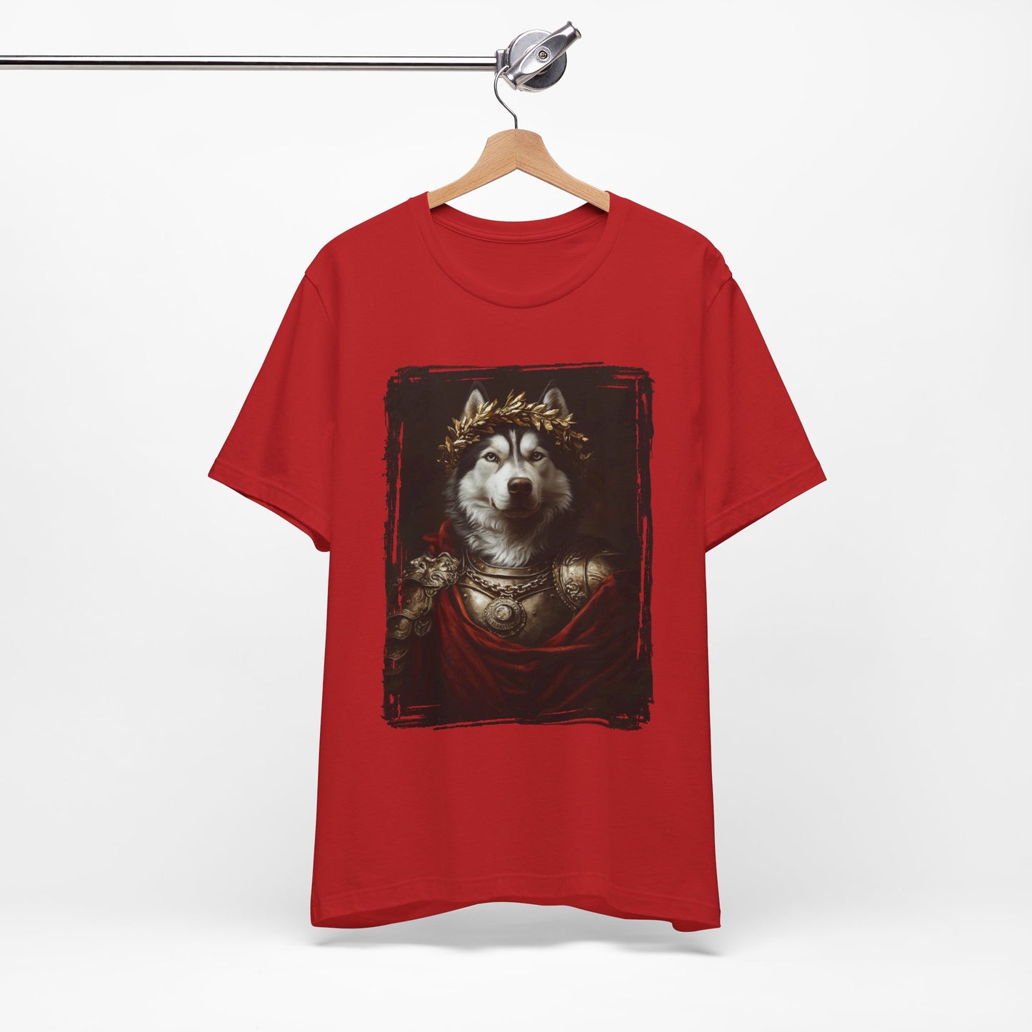 Siberian Husky Roman Emperor Graphic Tee