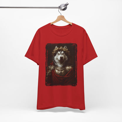 Siberian Husky Roman Emperor Graphic Tee