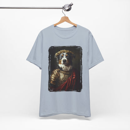 Australian Shepherd Roman Emperor Graphic Tee