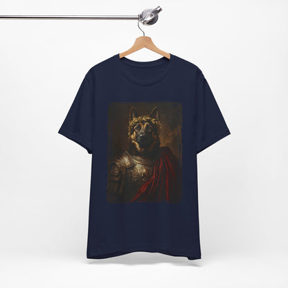 German Shepherd Roman Emperor Graphic Tee