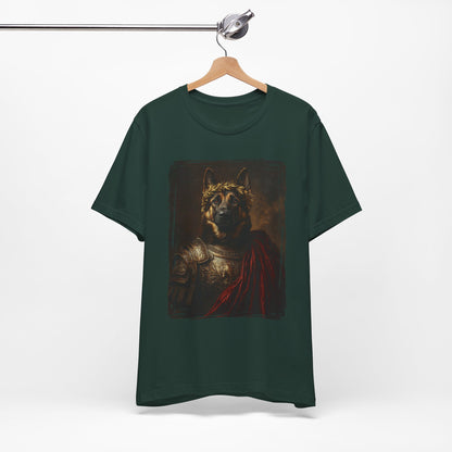 German Shepherd Roman Emperor Graphic Tee