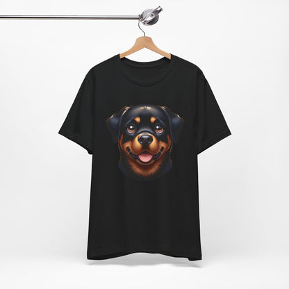 Rottweiler Cartoon Graphic Tee