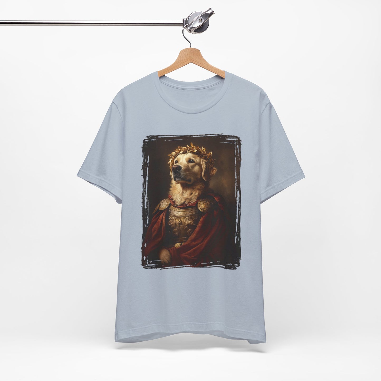 Golden Retriever Roman Emperor Graphic Tee