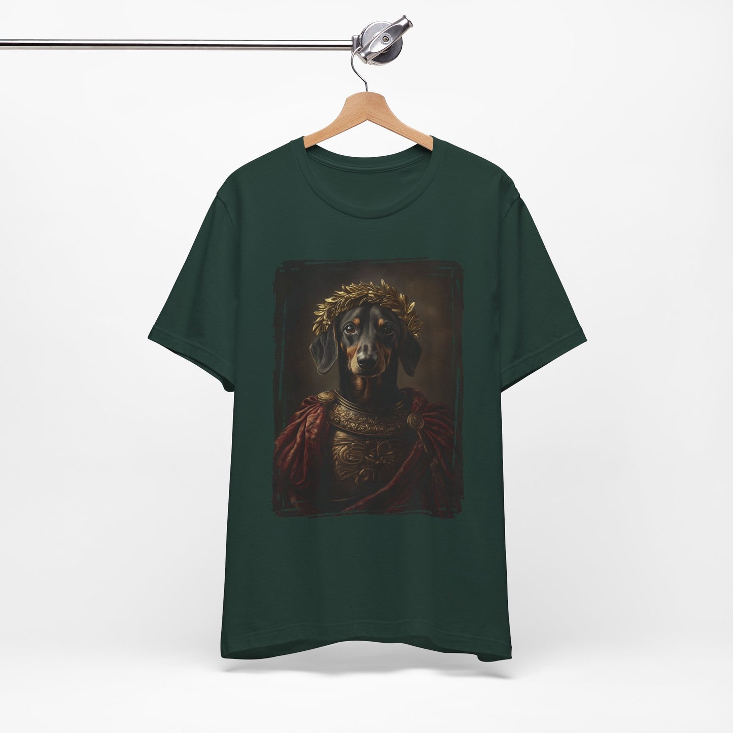 Dachshund Roman Emperor Graphic Tee