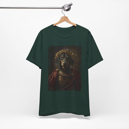 Dachshund Roman Emperor Graphic Tee