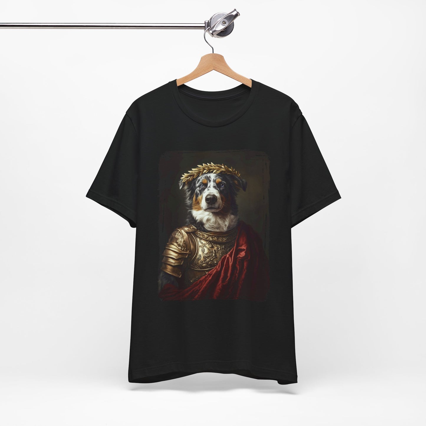 Australian Shepherd Roman Emperor Graphic Tee