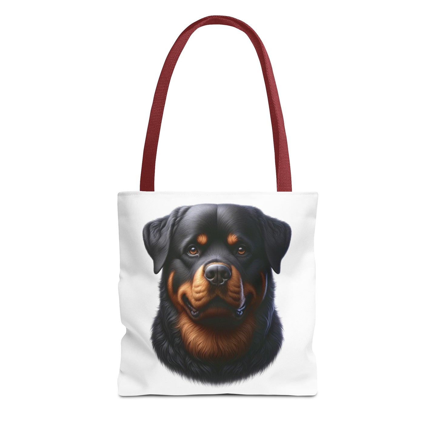 Rottweiler Realistic Illustration Tote Bag