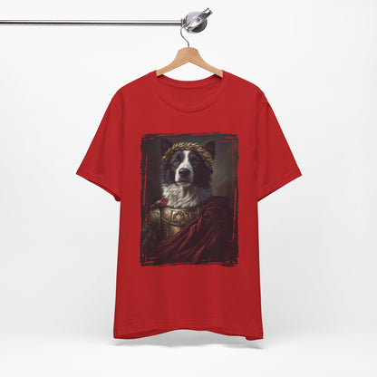Border Collie Roman Emperor Graphic Tee