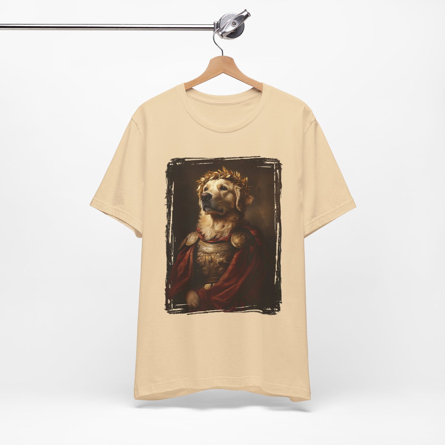 Golden Retriever Roman Emperor Graphic Tee