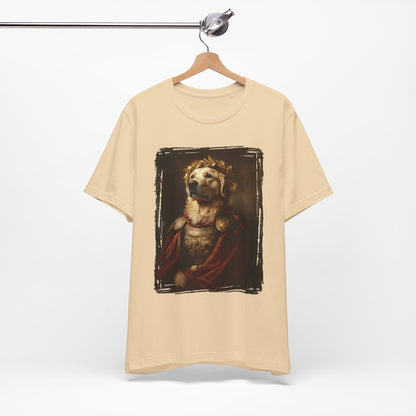 Golden Retriever Roman Emperor Graphic Tee