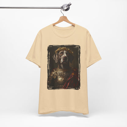 German Shorthaired Pointer Roman Emperor Graphic Tee
