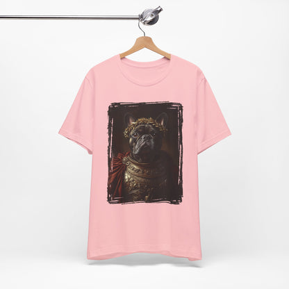 French Bulldog Roman Emperor Graphic Tee